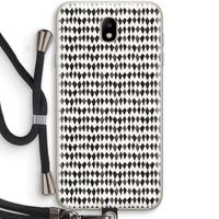 Crazy shapes: Samsung Galaxy J7 (2017) Transparant Hoesje met koord