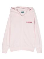 Kenzo Kids sweat à logo imprimé - Rose - thumbnail