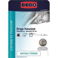Dodo Cover Sheet - Antibacteriens - Taupe - 140x190 cm - Bonnet 32 ??cm