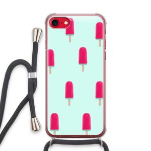 Waterijsje: iPhone SE 2020 Transparant Hoesje met koord