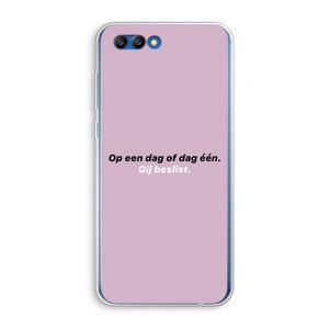 gij beslist: Honor 10 Transparant Hoesje
