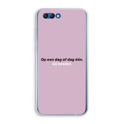 gij beslist: Honor 10 Transparant Hoesje
