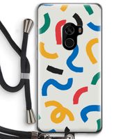 Illustratieve pop 2: Xiaomi Mi Mix 2 Transparant Hoesje met koord