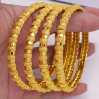 4-delige Vergulde Armbanden Set - Sieraden - Spiritueelboek.nl