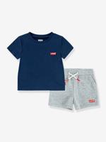 Set t-shirt + short Batwing LEVI'S® marineblauw