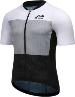 Protective fietsshirt P Transform heren polyester zwart/grijs mt 2XL