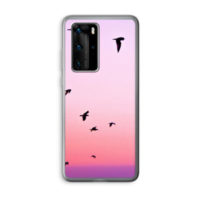 Fly away: Huawei P40 Pro Transparant Hoesje