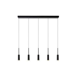 Lucide TUBULE Hanglamp 5xGeïntegreerde LED - Zwart