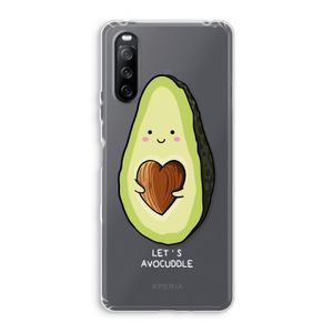 Avocuddle: Sony Xperia 10 III Transparant Hoesje