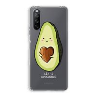 Avocuddle: Sony Xperia 10 III Transparant Hoesje