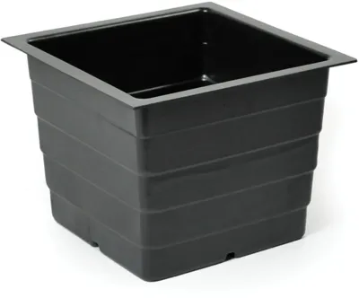 Mega Collections Plastic Inzetpot - B39 x H25 cm - Zwart
