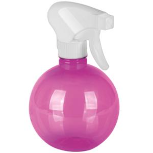 Plantenspuit/waterverstuiver- wit/roze - 400 ml - kunststof - sprayflacon