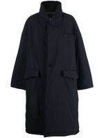 Maison Margiela doudoune à coupe oversize - Noir