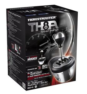 Thrustmaster TH8A Zwart, Metallic USB 2.0 Speciaal Analoog PC, Playstation 3, PlayStation 4, Xbox One