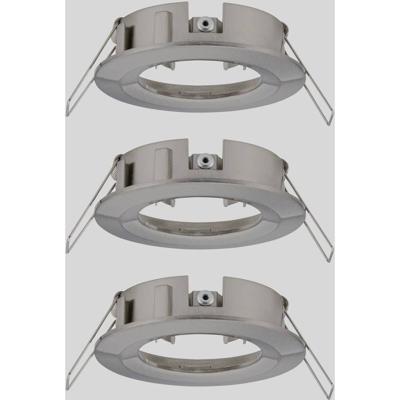 Paulmann 92479 EBL Choose Inbouwring Set van 3 stuks 10 W IJzer (geborsteld)