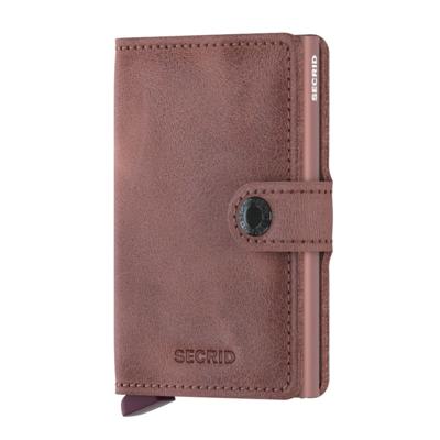 SECRID Miniwallet Vintage Roze - Pasjeshouder dames
