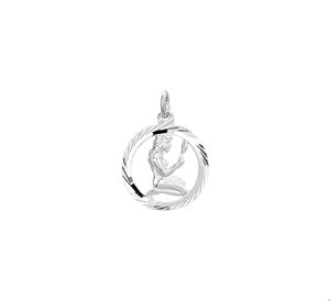 TFT Bedel Sterrenbeeld Maagd Gediamanteerd Zilver