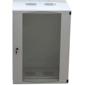 LogiLink W12F64G rack 12U Wandrek Grijs