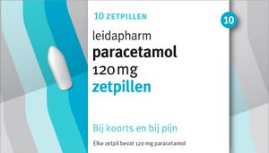 Leidapharm Paracetamol Zetpil 120mg