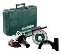 Metabo WEV 850-125 Set | (603611510) | Haakse slijper | 125mm | 850W 603611510