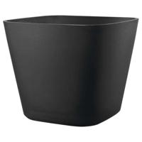Vierkante bloempot - DEROMA - Origin - 12 L - Antraciet