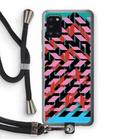 Skew Blush 2: Samsung Galaxy A31 Transparant Hoesje met koord