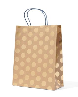 HEMA Cadeautas Papier 31x24x11 Kraft