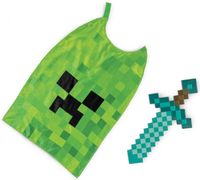 Minecraft - Diamond Sword & Cape Set