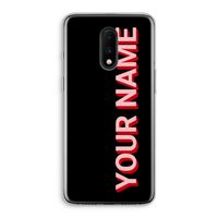 Namecase: OnePlus 7 Transparant Hoesje