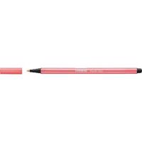 Viltstift STABILO Pen 68/040 medium neon rood | 10 stuks