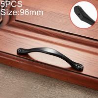 5 STKS 4041-96 eenvoudige Archaistic zink legering handvat voor kabinet garderobe lade deur gat afstand: 96mm