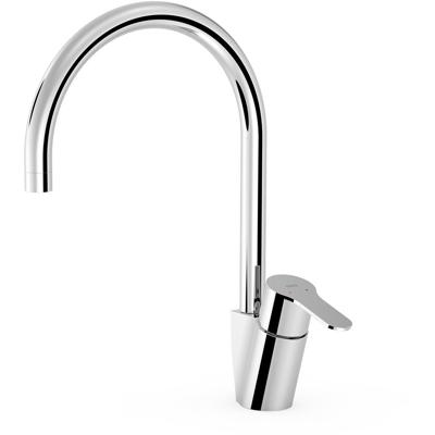 Keukenkraan Tres BM | Opbouw | 360° Draaibaar | Mengkraan | 1-hendel | Rond | Chroom