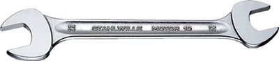 Stahlwille Dubbele steeksleutel | 30 x 32 mm lengte 300 mm | verchroomd | 1 stuk - 40033032 - 40033032