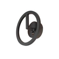 SLV Strakke buitenlampQ-Ring met sensor - zwart - 1007916