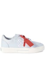 Off-White New Low Vulcanized canvas sneakers - Bleu