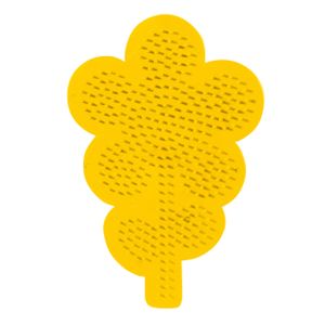 SES strijkkralenbordje - bloem