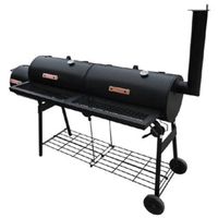 vidaXL Rookbarbecue Nevada XL zwart - thumbnail