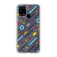8-bit N°8: Samsung Galaxy M31 Transparant Hoesje