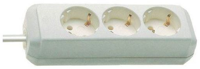 Brennenstuhl eco-line 3-voudig wit 3m h05vv-f 3g1,5 - 1158610030