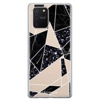 Samsung Galaxy S10 Lite siliconen telefoonhoesje - Abstract painted