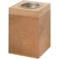 Creativ Company Waxinelichthouder hout, 10cm