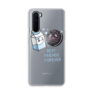 Best Friend Forever: OnePlus Nord Transparant Hoesje
