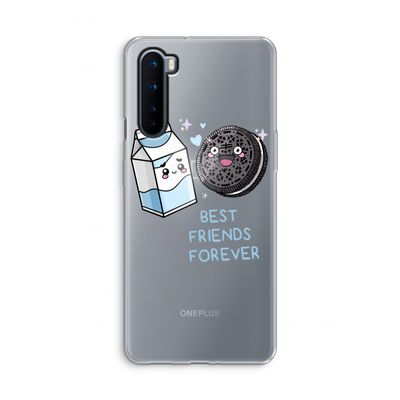 Best Friend Forever: OnePlus Nord Transparant Hoesje