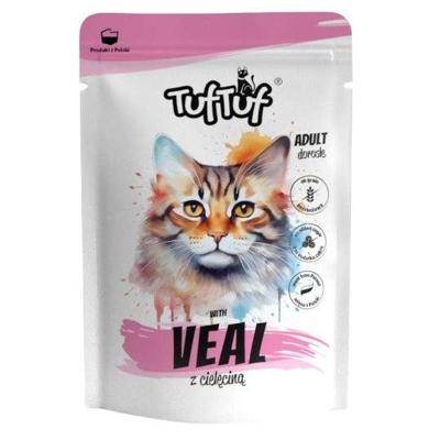 TUF TUF with veal - nat kattenvoer - 100g