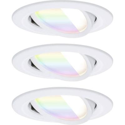 Paulmann 92433 LED-plafondlamp, LED-inbouwlamp 6 W Wit (mat)