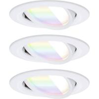 Paulmann 92433 LED-plafondlamp, LED-inbouwlamp 6 W Wit (mat)