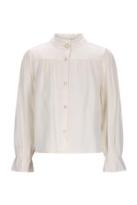 Le Chic winter blouse meisjes - wit - Eclaire