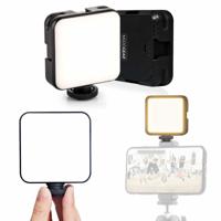MOJOGEAR W64 Multi Color Mini LED Foto- en videolamp voor smartphone en camera