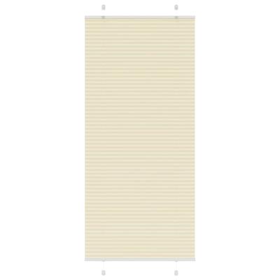 Pliss rolgordijn 95x200 cm stofbreedte 94,4 cm polyester crme
