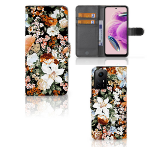Hoesje voor Xiaomi Redmi Note 12S Dark Flowers